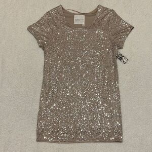 Victoria’s Secret supermodel essentials champagne sequin dress small